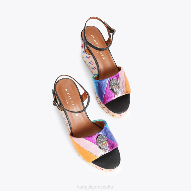 Kurt Geiger mujer alpargata londres kensington 105 2LPR220 | calzados combinación negra